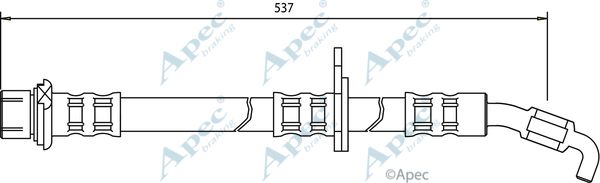 APEC BRAKING Pidurivoolik HOS3075